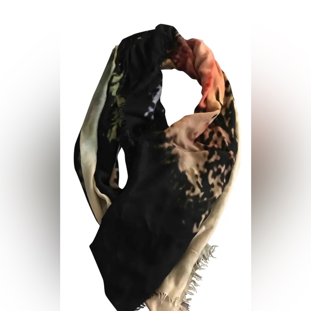 Mary Katrantzou Scarf (90% modal and 10% cashmere)
